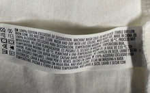 Load image into Gallery viewer, Forever 21 Womens White Cotton Short Flutter Sleeve Crew Neck Blouse Top Size S