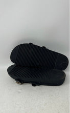Load image into Gallery viewer, Steve Madden Womens Hanni Black Leather Double Strap Slide Sandals Size 8M