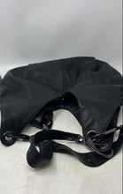 Load image into Gallery viewer, Kenneth Cole Womens Madison Black Leather Inner Pocket Hobo Shoulder Handbag