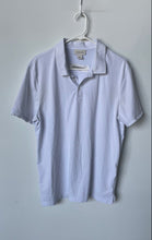 Load image into Gallery viewer, Calvin Klein Jeans Mens White Short Sleeve Collared Polo Shirt Size Medium