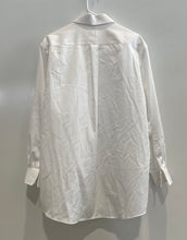 Load image into Gallery viewer, Michael Kors Mens White Cotton Long Sleeve Non-Iron Dress Shirt Size 16 1/2