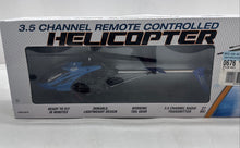 Load image into Gallery viewer, Unbranded Black Blue Ready Fly 3.5 Channel Remote Controlled Mini RC Helicopter