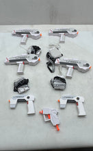 Load image into Gallery viewer, Lot Of 7 Pcs Laser X White Sound Effects Blasters Gear Laser Tag Gun Not Tested