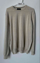 Load image into Gallery viewer, Black Brown 1826 Mens Beige Long Sleeve Crew Neck Pullover Sweater Size XXL