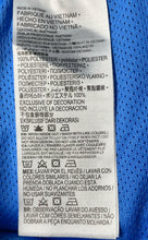 Load image into Gallery viewer, Jordan Boys Light Blue White Diamond Mesh Basketball Athletic Shorts Size Medium