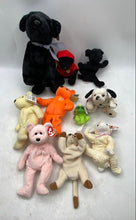Load image into Gallery viewer, Lot Of 10 Pcs Ty Mini Collection Dog Stuffed Animal Toys With Tags