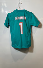 Load image into Gallery viewer, Nike Girls Green Miami Dolphins Tua Tagovailoa #1 Football-NFL Jersey Size M