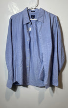 Load image into Gallery viewer, J.Crew Mens Blue Cotton Long Sleeve Collared Flex Oxford Button-Up Shirt Size M