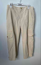 Load image into Gallery viewer, Lauren Ralph Lauren Womens Light Khaki Cotton Slash Pocket Cargo Pants Size 8