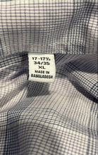 Load image into Gallery viewer, Calvin Klein Mens Purple Wrinkle Free Regular Fit Dress Shirt Size XL 17-17.5