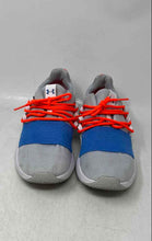 Load image into Gallery viewer, Under Armour Womens Charged Breathe 3024801 Gray Orange Blue Sneakers Shoes 9.5