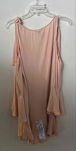 Load image into Gallery viewer, BCBGMaxazria Womens Dusty Pink Cold Shoulder V-Neck Mini Dress Size M With Tag