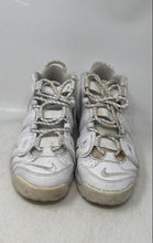 Load image into Gallery viewer, Nike Kids Air More Uptempo 921948-001 White Lace-Up Basketball Shoes Size 5Y