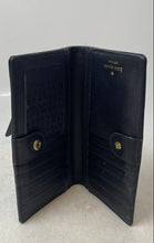Load image into Gallery viewer, Kate Spade New York Womens Black Outer Pocket Card Holder Bi-Fold Wallet