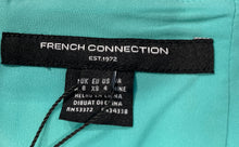Load image into Gallery viewer, French Connection Womens Green Sleeveless Square Neck Frill Hem Mini Dress Sz 4