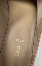 Load image into Gallery viewer, Aldo Womens Savaedia Brown Patent Leather Lace-Up Platform Oxford Shoes Size 8.5