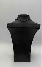 Load image into Gallery viewer, Authentic Givenchy Women's Gunmetal Red Crystal Accent Necklace