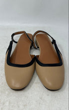 Load image into Gallery viewer, Asos Design Womens Latte Brown Black Leather Slip-On Slingback Sandals Size 9