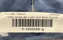Load image into Gallery viewer, Tommy Bahama Mens Coastline Cord Light Blue Long Sleeve Button-Up Shirt Size XL
