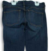 Load image into Gallery viewer, J.Crew Womens Blue Denim Pockets Medium Wash Stretch Straight Leg Jeans Size 28S