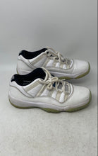 Load image into Gallery viewer, Nike Boys Air Jordan 11 Retro Low White Low Top Lace-Up Sneaker Shoes Size 6.5Y