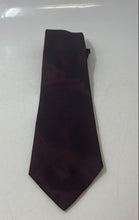 Load image into Gallery viewer, Hugo Boss Mens Wine Color Silk Adjustable Formal Pointed Tie