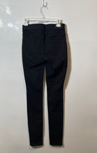 Load image into Gallery viewer, Express Womens Black Denim Studded High Rise Legging Skinny Leg Jeans Size 2L