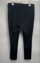 Load image into Gallery viewer, Ann Taylor Womens Black Flat Front Skinny Leg Side Zip Ankle Pants Size 10