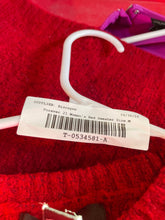 Load image into Gallery viewer, Forever 21 Womens Red Long Sleeve Knitted Cropped Pullover Sweater Size M