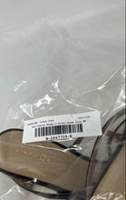 Load image into Gallery viewer, Ann Taylor Womens Brown Leather Open Toe Slip-On Block Platform Heels Size 8M