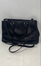 Load image into Gallery viewer, Diane Von Furstenberg Womens Black Inner Pockets Shoulder Bag With Tag