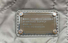 Load image into Gallery viewer, Authentic Marc Jacobs Womens Brown Quilted Adjustable Crossbody Handbag Stained
