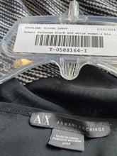 Load image into Gallery viewer, Armani Exchange Black And White Womens Blouse Size M