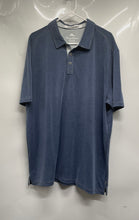 Load image into Gallery viewer, Tommy Bahama Mens Blue Short Sleeve Spread Collared Polo Shirt Size 2XL