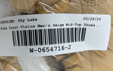 Load image into Gallery viewer, Nike Womens Court Vision Mid CD5436-700 Beige Mid Top Sneaker Shoes Size 11