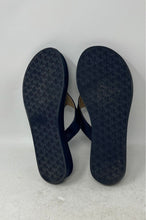 Load image into Gallery viewer, Lauren Ralph Lauren Womens Regina Blue Slip-On Flip Flop Sandals Size 8