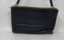 Load image into Gallery viewer, Michael Kors Womens Black Pebbled Leather Zipper Adjustable Strap Crossbody Bag