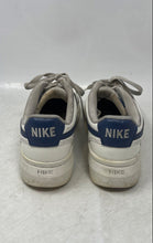 Load image into Gallery viewer, Nike Womens Court Vision Alta DM0113-102 White Blue Lace-Up Sneakers Shoes Sz 9