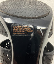 Load image into Gallery viewer, Michael Kors Womens Berkley Black Leather T-Strap Platform Sandals Size 8M