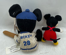 Load image into Gallery viewer, Lot Of 5 Pcs Disney Plush Stuffed Animal Mickey Mouse Mixed Outfits With Tags