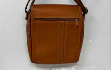 Load image into Gallery viewer, Caroline Womens Brown Outer Zip Pockets Adjustable Strap Crossbody Bag & Wallet