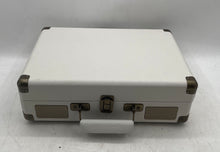 Load image into Gallery viewer, Crosley White Bluetooth Built In Speaker Portable Record Player Turntable