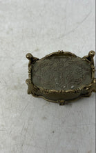 Load image into Gallery viewer, Vintage Antique Design & Finish Gold-Tone Small Metal Jewelry Trinket Box