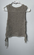Load image into Gallery viewer, Divided By H&M Womens Green Sleeveless Ladder Stitch Pullover Blouse Top Size XS