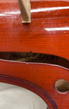 Load image into Gallery viewer, Carlo Robelli Brown Orchestral String Instrument Violin With Blue Case