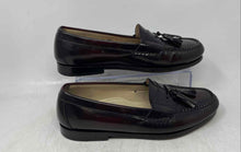 Load image into Gallery viewer, Cole Haan Mens Pinch Dark Brown Leather Tassel Loafer Dress Shoes Size 7.5D