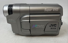 Load image into Gallery viewer, JVC GR-SXM527U Gray 400X Digital Zoom Super VHS-C Compact VHS Camcorder Untested