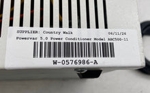 Load image into Gallery viewer, Powervar Model ABC500-11 White Wired 5.0 Power Conditioner Not Tested