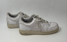 Load image into Gallery viewer, Nike Mens Air Force 1 White Low Top Lace-Up Sneaker Shoes Size 10