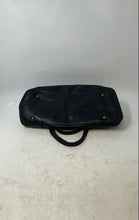 Load image into Gallery viewer, American Leather Co. Womens Black Double Handle Bottom Studs Shoulder Handbag